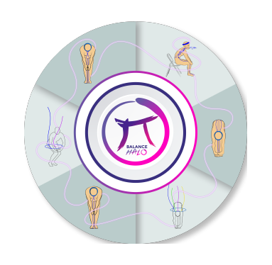 Balance-Halo in Pink ‚Medium‘